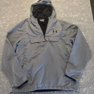 Under Armour Men's Light Gray Windbreaker